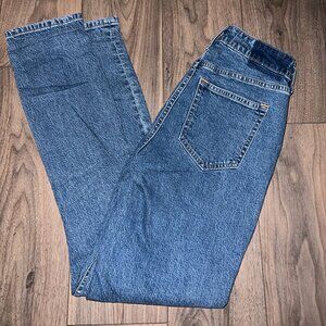 Abercrombie & Fitch High Rise Curve Love Blue Jeans Medium Wash
